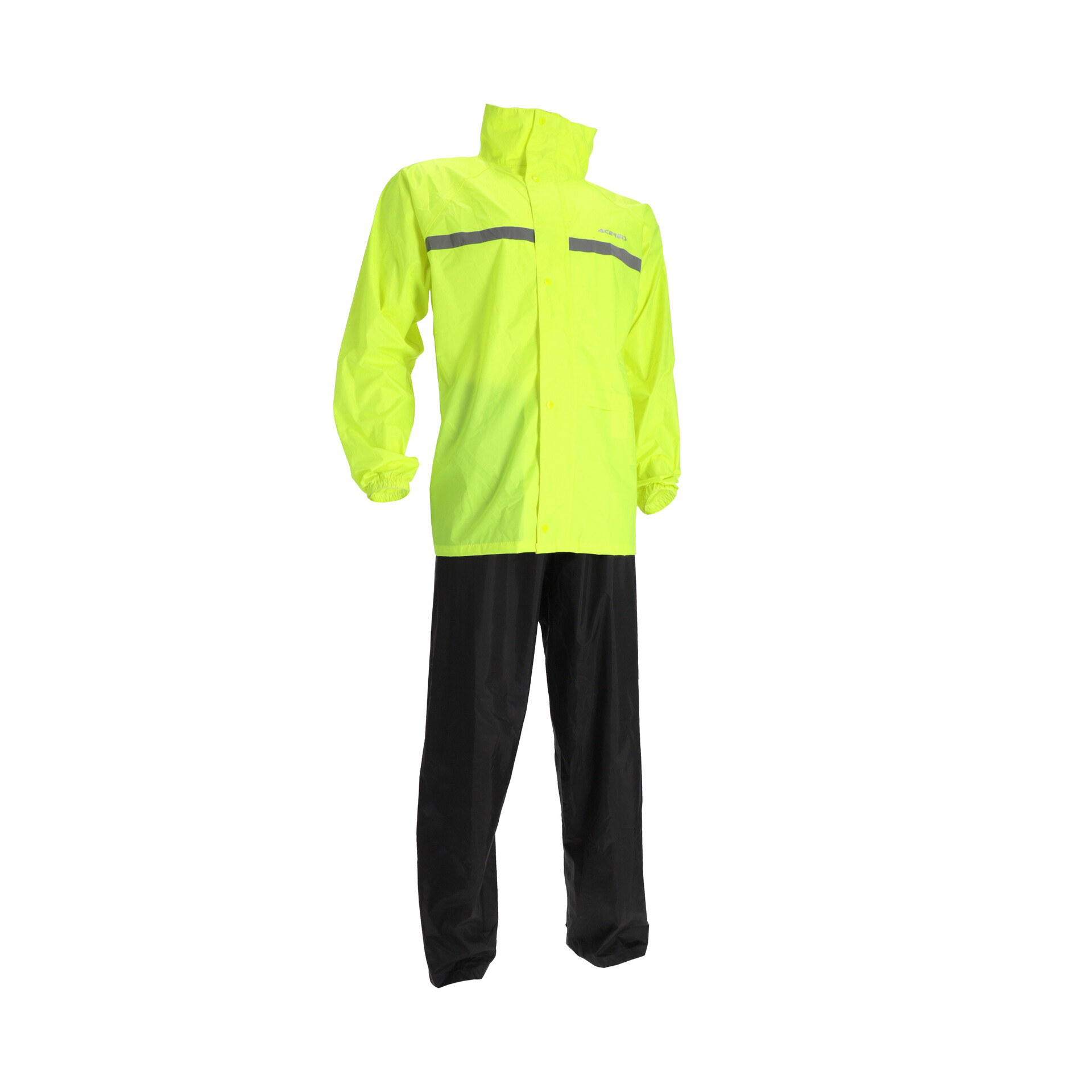RAIN SET LINE TUTA IMPERMEABILE DA MOTO E SCOOTER ACERBIS NERO GIALLO