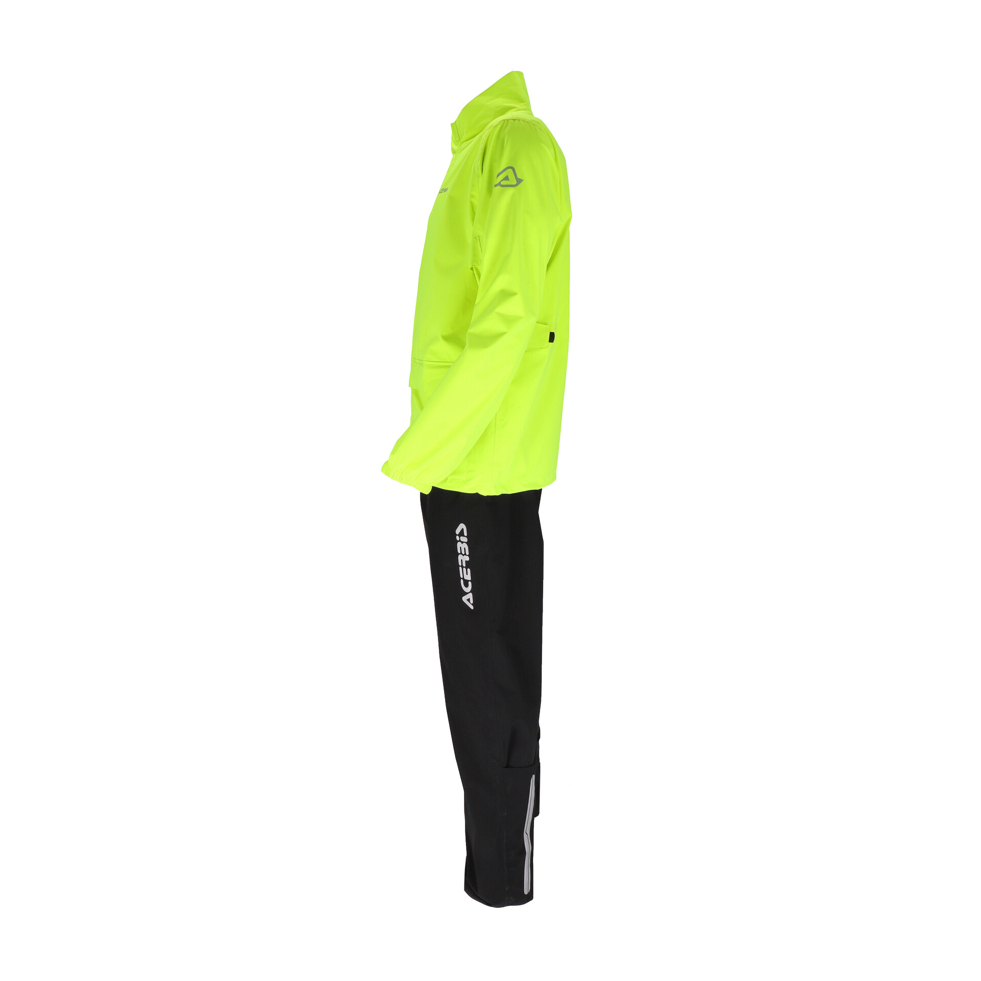 RAIN SET LINE THUNDER TUTA IMPERMEABILE DA MOTO E SCOOTER ACERBIS NERO GIALLO