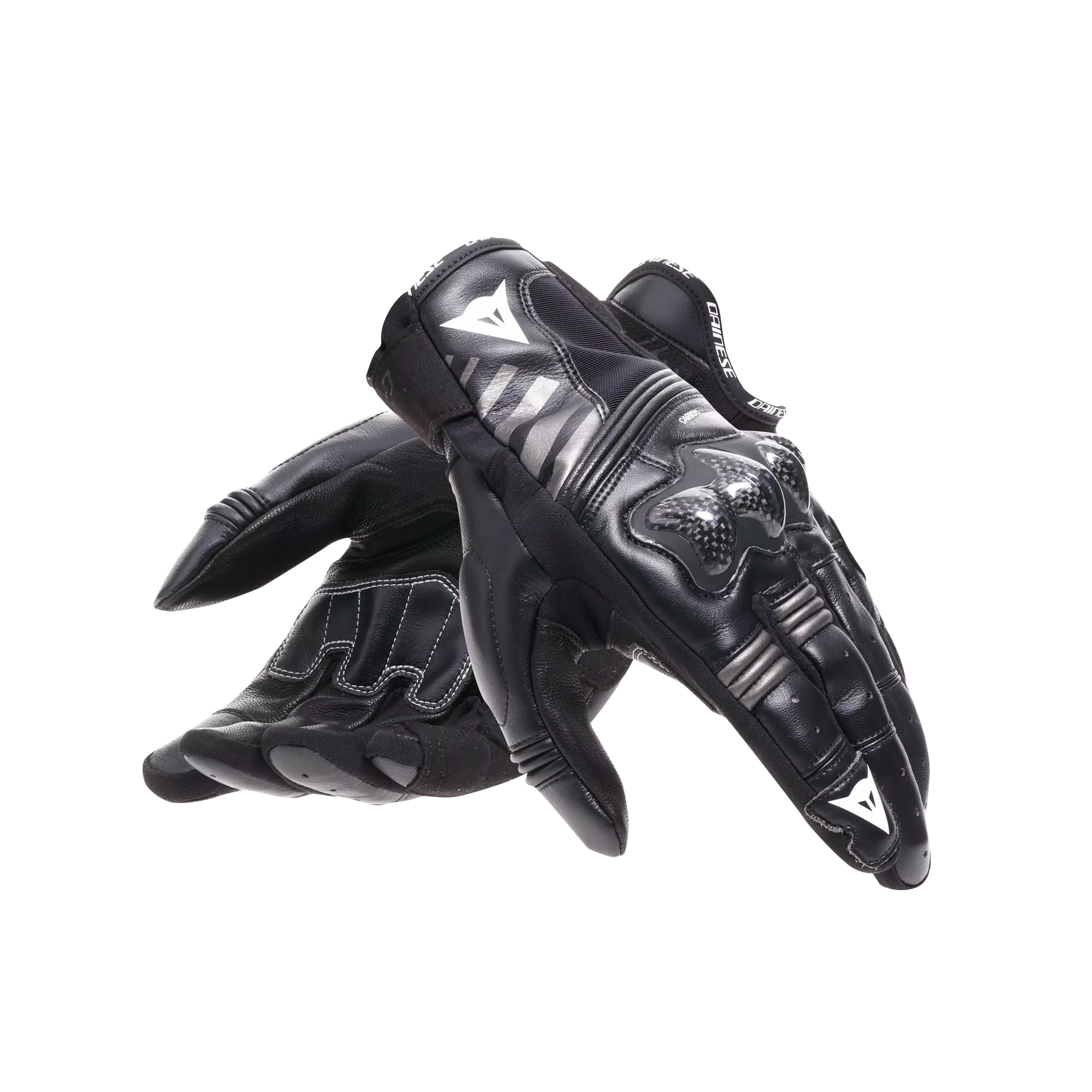 REACTO CARBON SHORT Dainese Guanti moto corti in pelle RACING