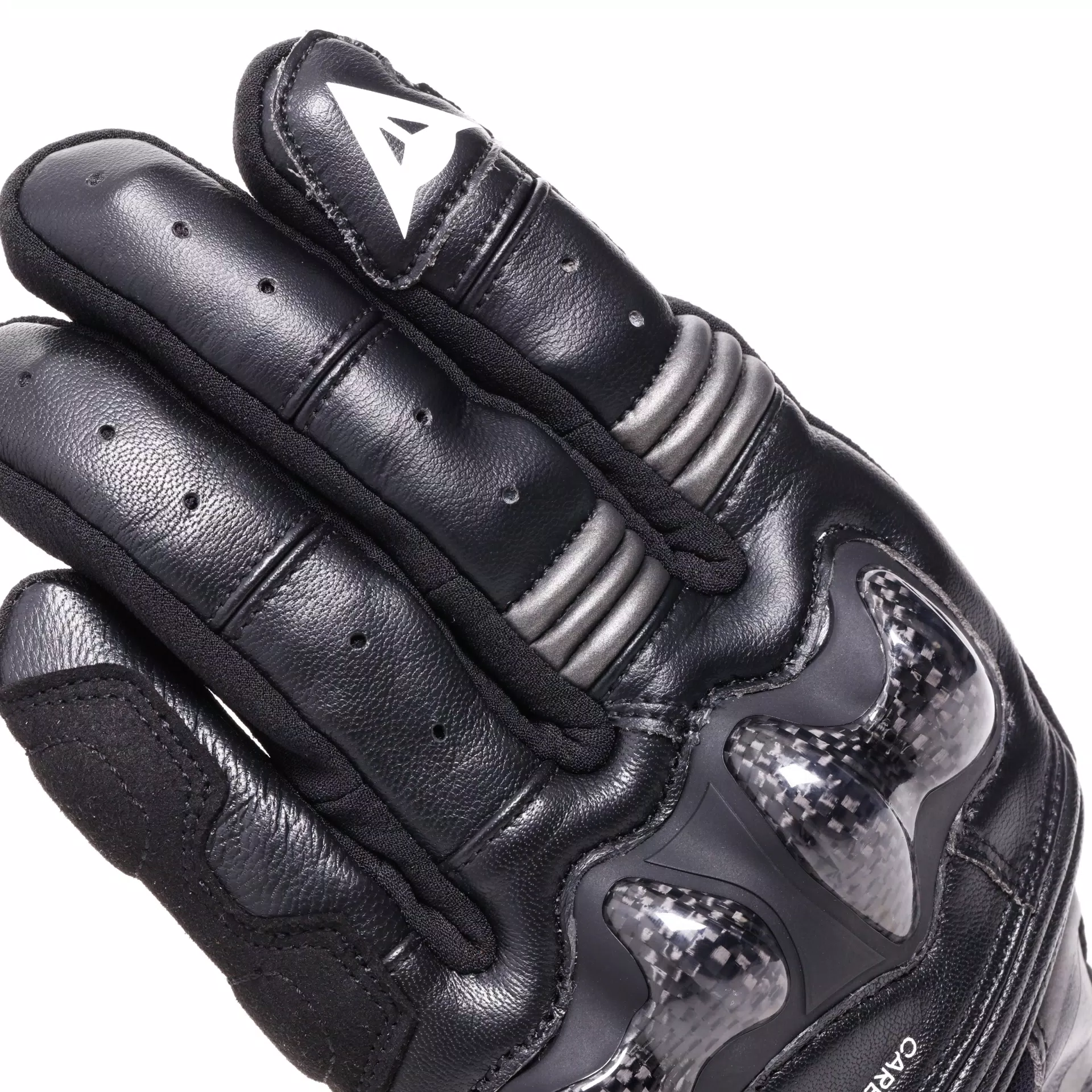 REACTO CARBON SHORT Dainese Guanti moto corti in pelle RACING