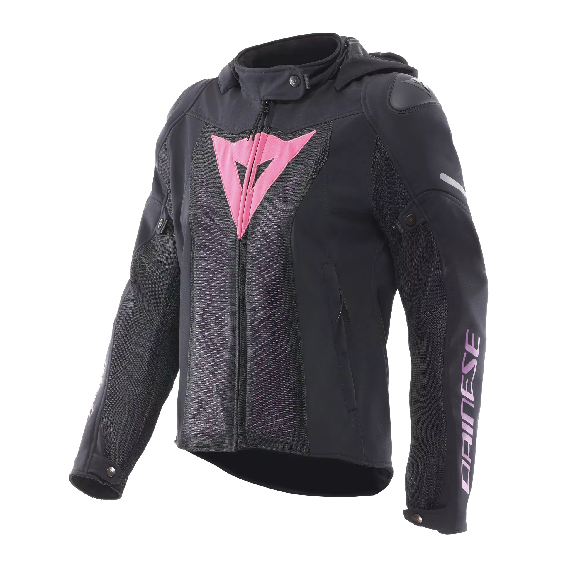 SUPER SPRINT AIR TEX GIACCA MOTO  DA DONNA Dainese BLACK PINK VIOLA