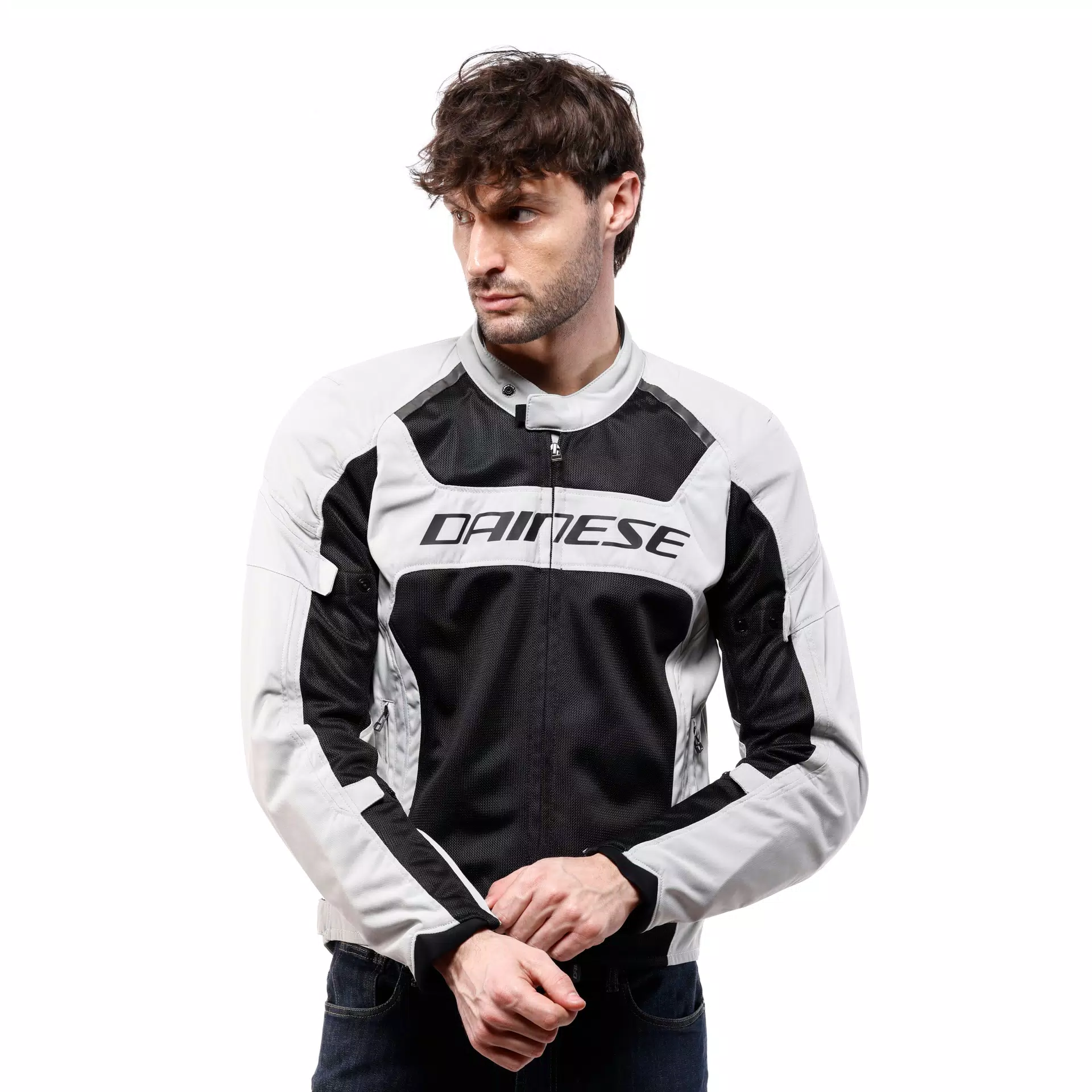 AIR FRAME 3 TEX - GIACCA MOTO ESTIVA IN TESSUTO UOMO Dainese LIGHT GREY
