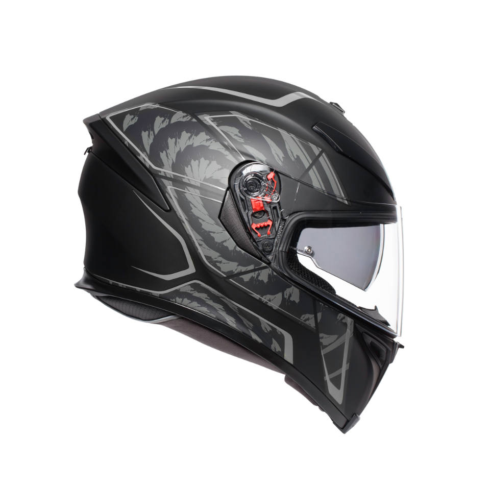 K-5 S E2205 MULTI AGV TORNADO BLACK/SILVER