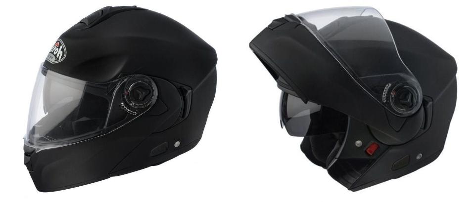 CASCO RIDES MODULARE AIROH MATT BLACK