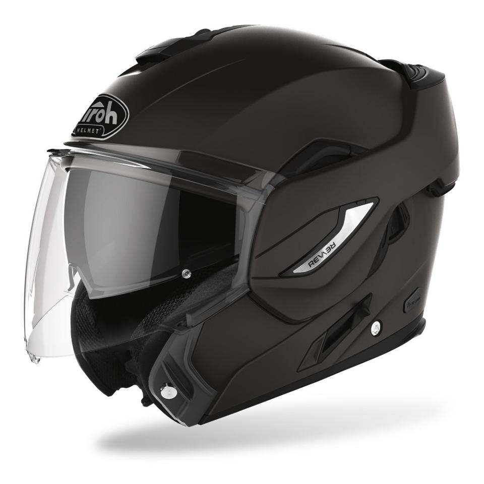 REV 19 MONOCOLORE AIROH ANTRACITE COMPLETO DI PINLOCK