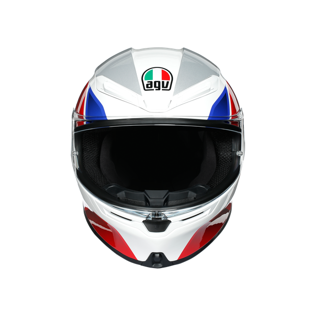 K6 E2205 MULTI AGV HYPHEN WHITE/RED/BLUE