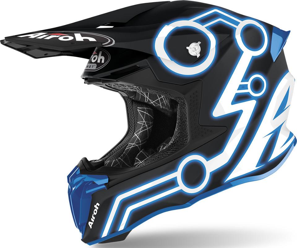 Airoh Twist 2.0 NEON FLUO Casco Motocross AIROH Casco off-road - cross in resina termoplastica