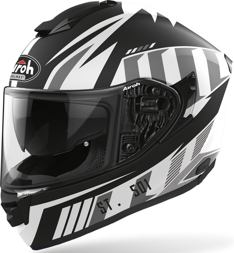 ST 501 - BLADE WHITE  AIROH CASCO FULL FACE TRI-COMPOSITE