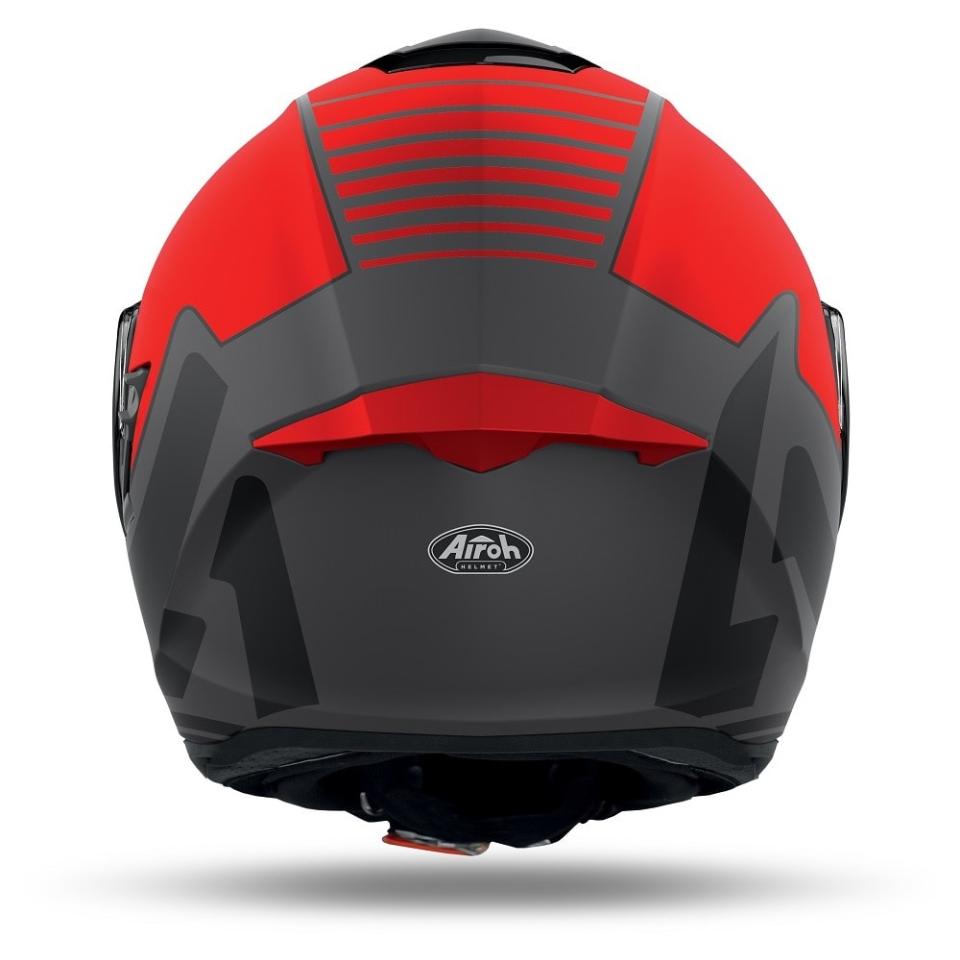 ST 501 - TYPE RED  AIROH CASCO FULL FACE TRI-COMPOSITE