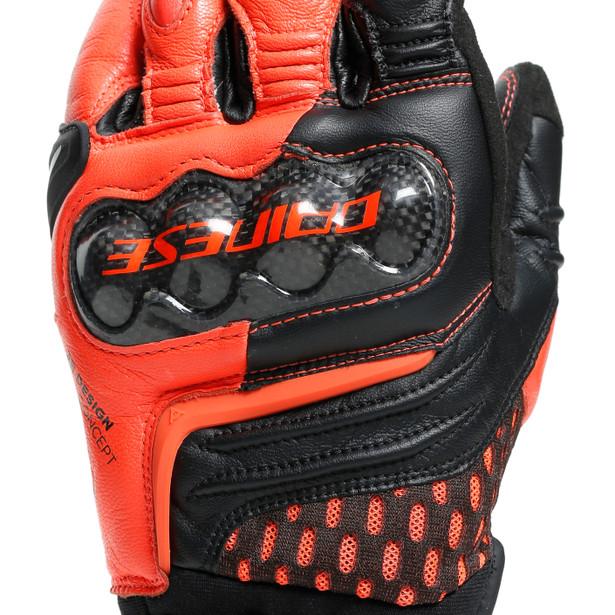 Carbon 3 short -  DAINESE black fluo-red
