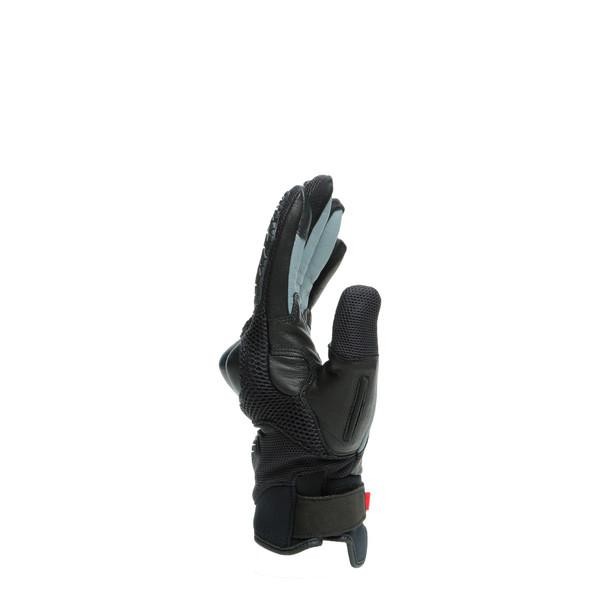 D-Explorer - guanto stradale estivo in pelle e tessuto DAINESE black ebony