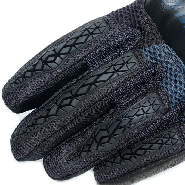 D-Explorer - guanto stradale estivo in pelle e tessuto DAINESE black ebony