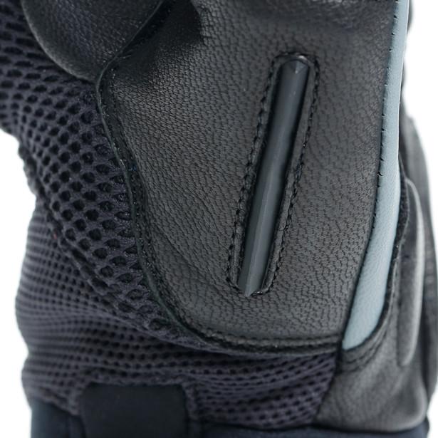 D-Explorer - guanto stradale estivo in pelle e tessuto DAINESE black ebony