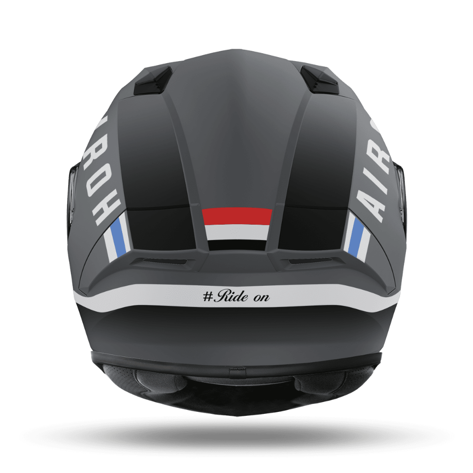 VALOR CRAFT  MATT HELMET ON-ROAD AIROH Casco ON-ROAD in resina termoplastica