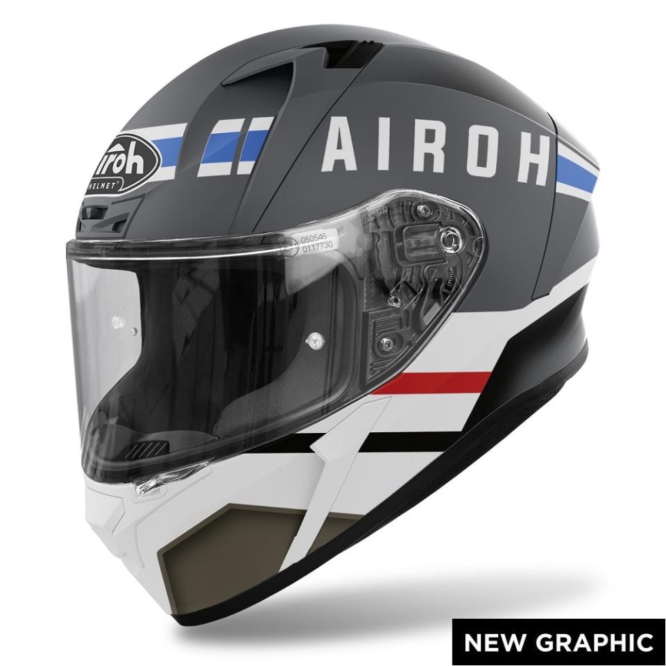 VALOR CRAFT  MATT HELMET ON-ROAD AIROH Casco ON-ROAD in resina termoplastica