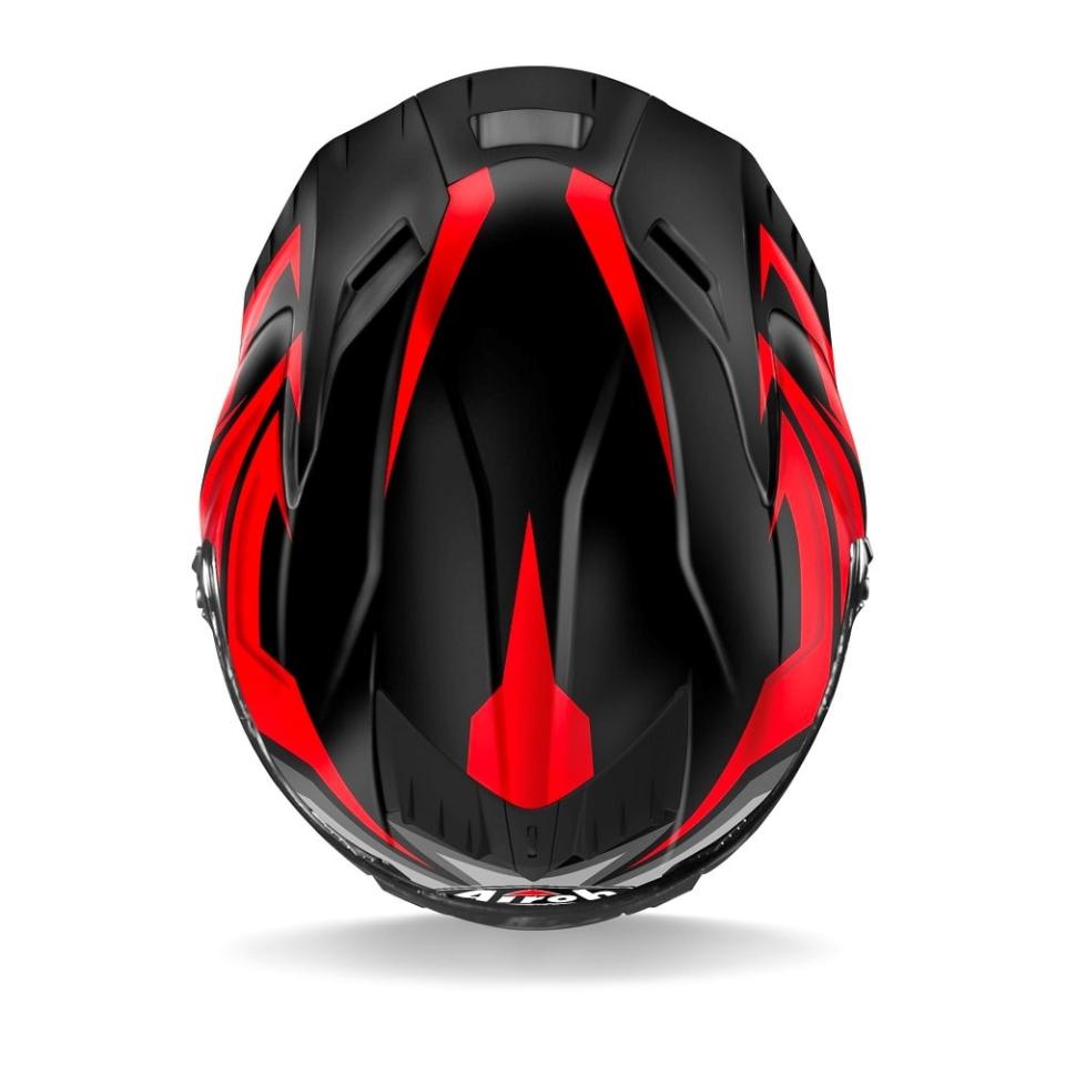 AIROH GP 550 S  WANDER  AIROH RED MATT