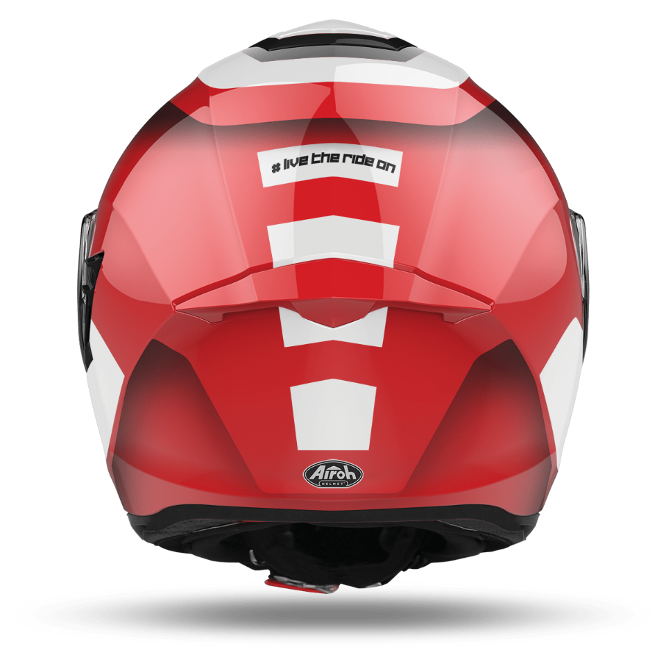 ST 501 - DOCK GLOSS AIROH RED  GLOSS