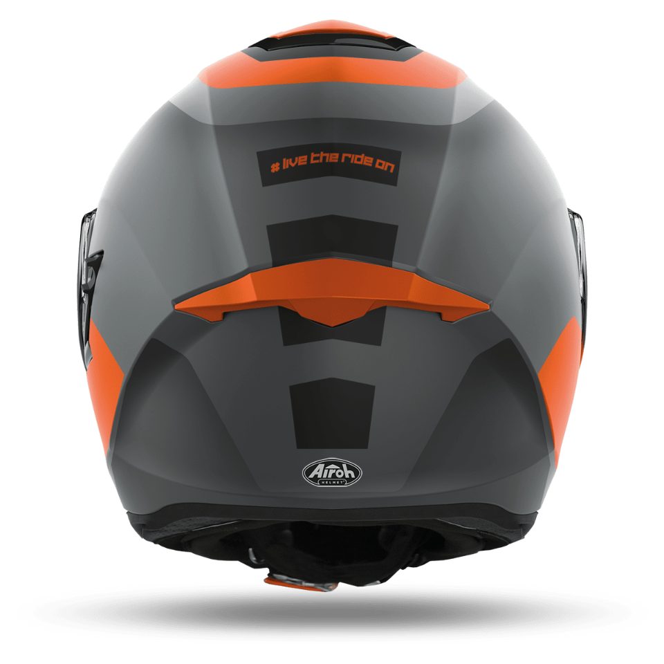 ST 501 - DOCK AIROH ORANGE MATT