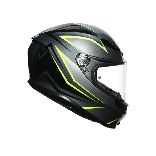 K6 E2205 MULTI AGV FLASH GREY/BLACK/LIME