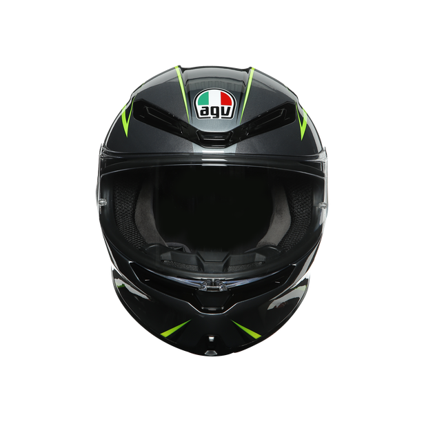 K6 E2205 MULTI AGV FLASH GREY/BLACK/LIME