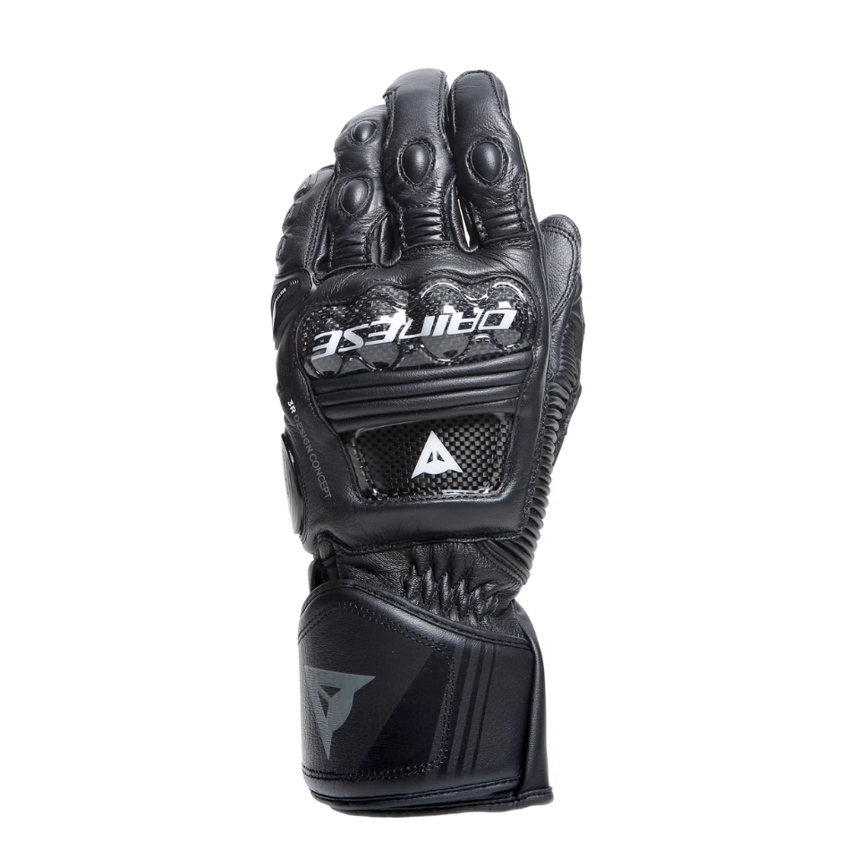 DRUID 4 LEATHER GLOVES DAINESE Guanti moto racing in pelle ovina con protezioni in carbonio sulle nocche