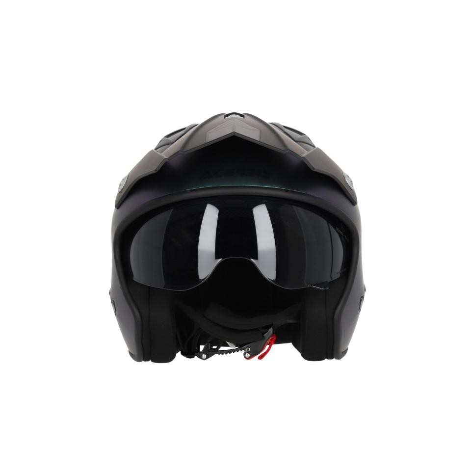 JET ARIA 22-06 METALLIC ACERBIS JET CON VISIERINO A SCOMPARSA