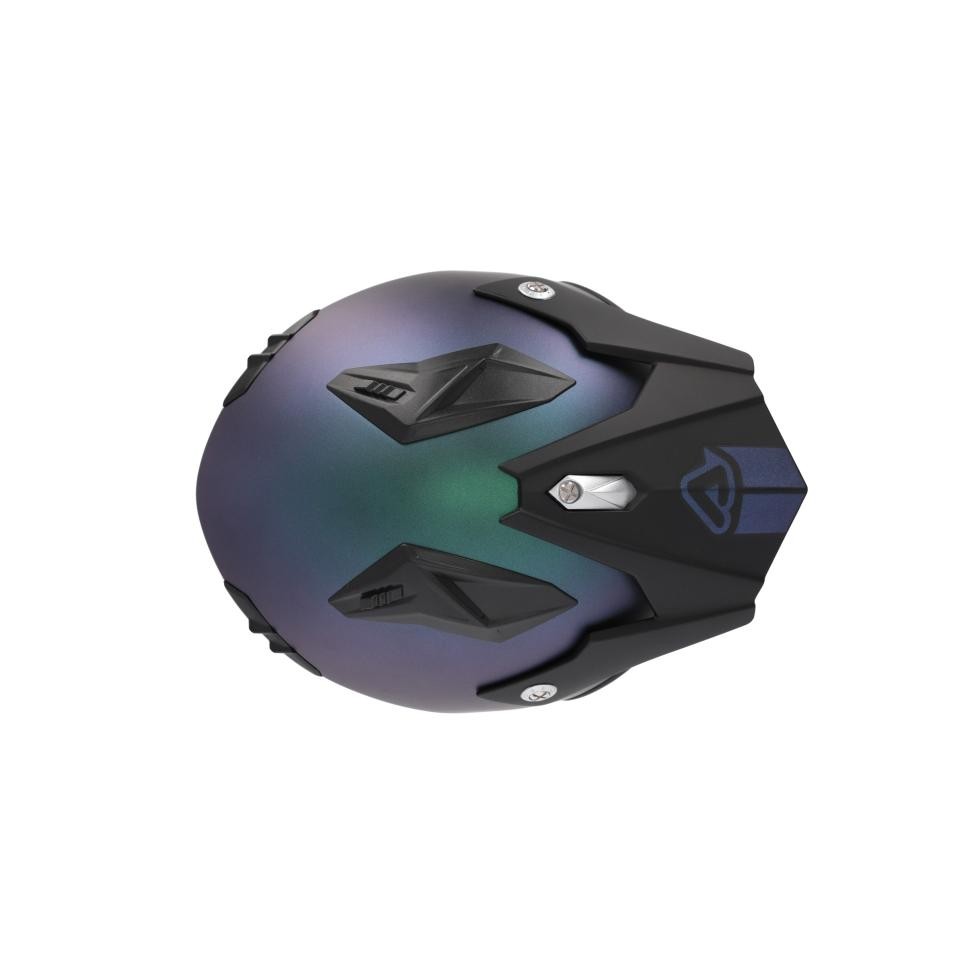 JET ARIA 22-06 METALLIC ACERBIS JET CON VISIERINO A SCOMPARSA