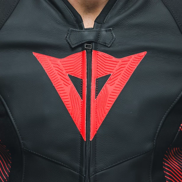 AVRO 5 LEATHER JACKET Dainese Giacca da moto in pelle bovina tutu con inserti elasticizzati S1 e Microelastic 2.0.