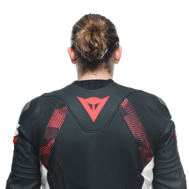 AVRO 5 LEATHER JACKET Dainese Giacca da moto in pelle bovina tutu con inserti elasticizzati S1 e Microelastic 2.0.