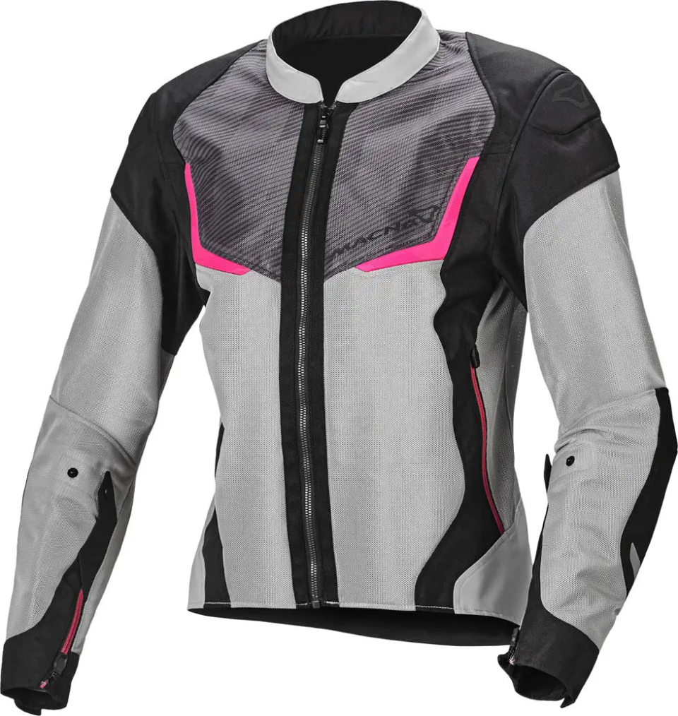 ORCANO LADY GIACCA ESTIVA REALIZZATA IN RETE 3D MACNA GREY FUCSIA