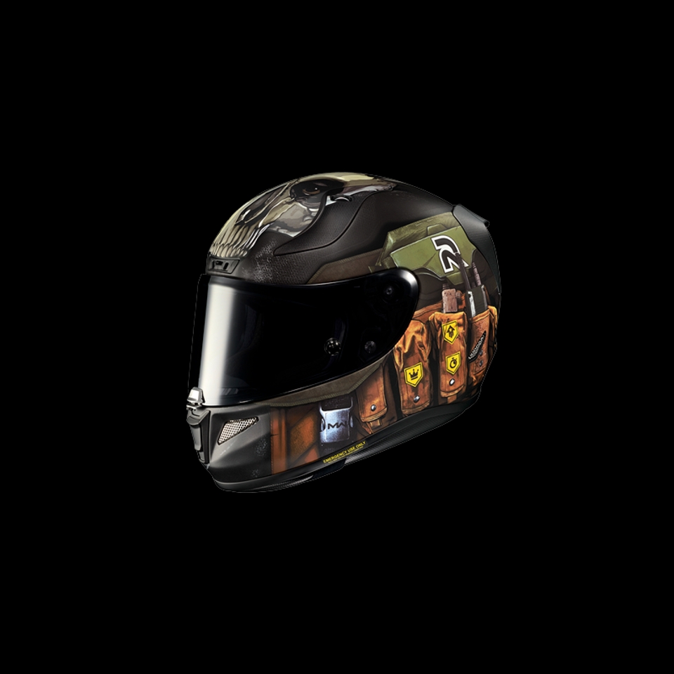 RPHA11 CALL OF DUTY HJC CASCO INTEGRALE IN FIBRE COMPOSITE