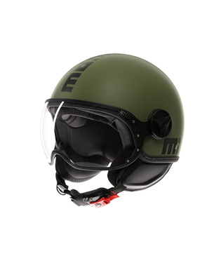 FIGHTER CLASSIC MOMO DESIGN MATT MILITARY GREEN - BLACK