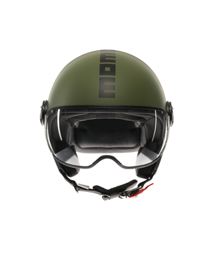 FIGHTER CLASSIC MOMO DESIGN MATT MILITARY GREEN - BLACK