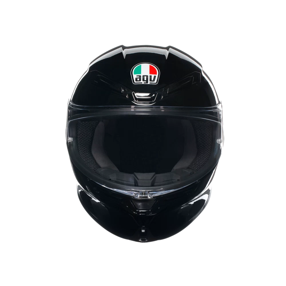 K6 S E2206 INTEGRALE/FULL FACE AGV MONO BLACK GLOSS