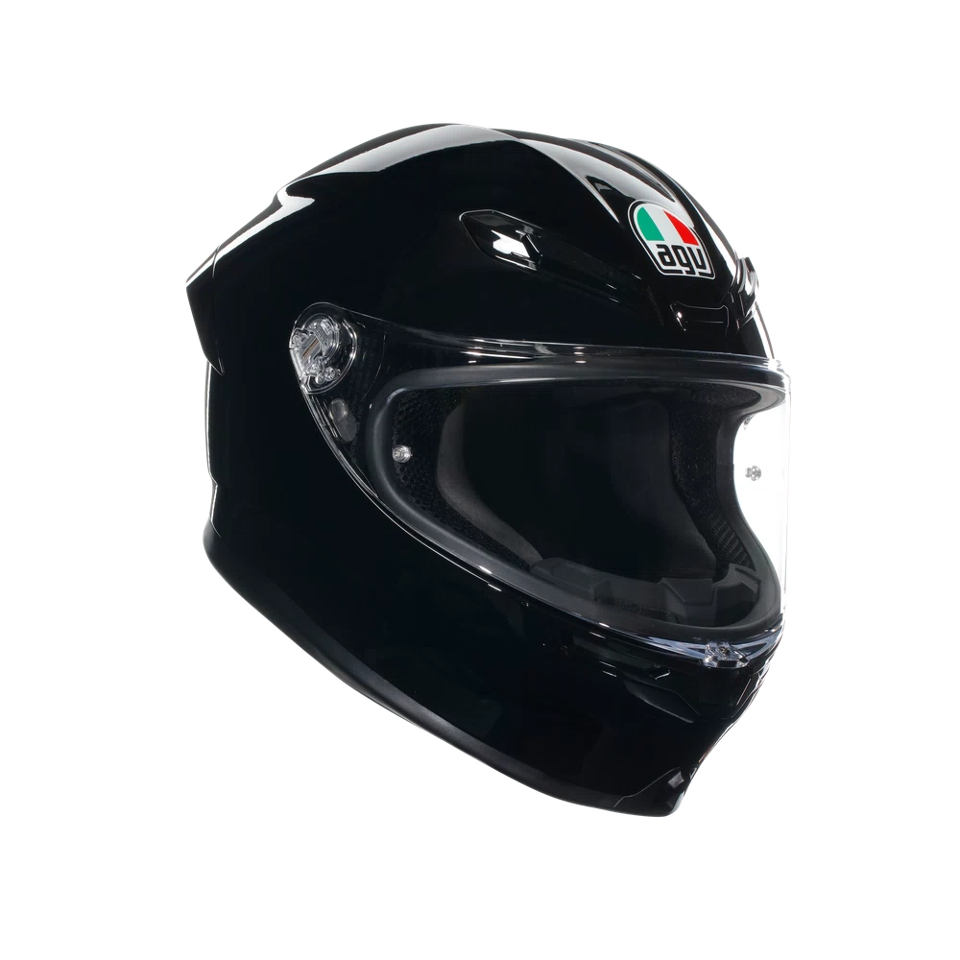 K6 S E2206 INTEGRALE/FULL FACE AGV MONO BLACK GLOSS