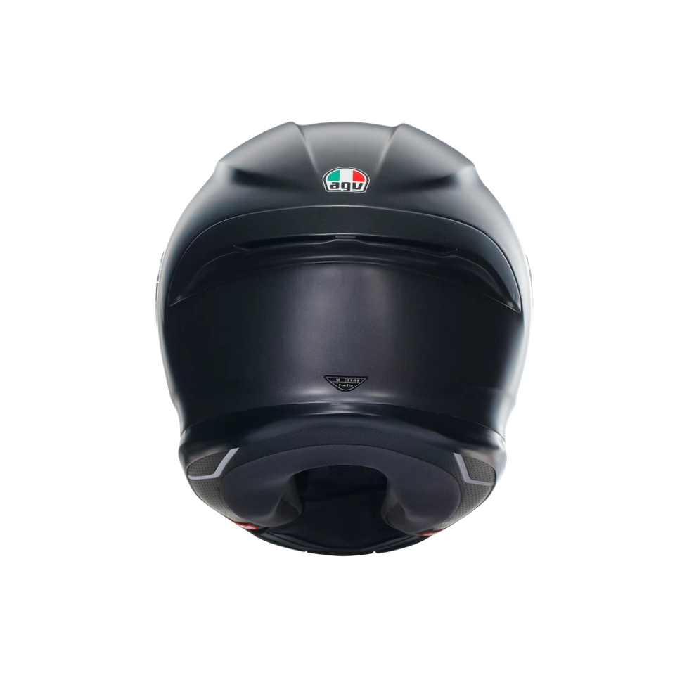 K6 S E2206 INTEGRALE/FULL FACE AGV MONO BLACK MATT