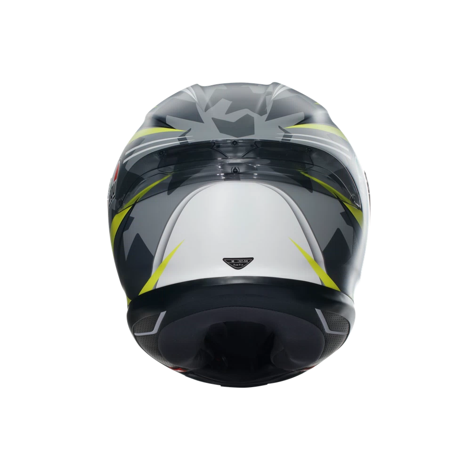 K6 S E2206 INTEGRALE/FULL FACE AGV EXCITE MATT CAMO/YELLOW FLUO