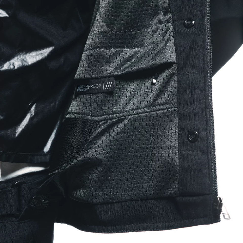 AIR FRAME 3 TEX - GIACCA MOTO ESTIVA IN TESSUTO UOMO Dainese BLACK - BLACK- FLUO RED