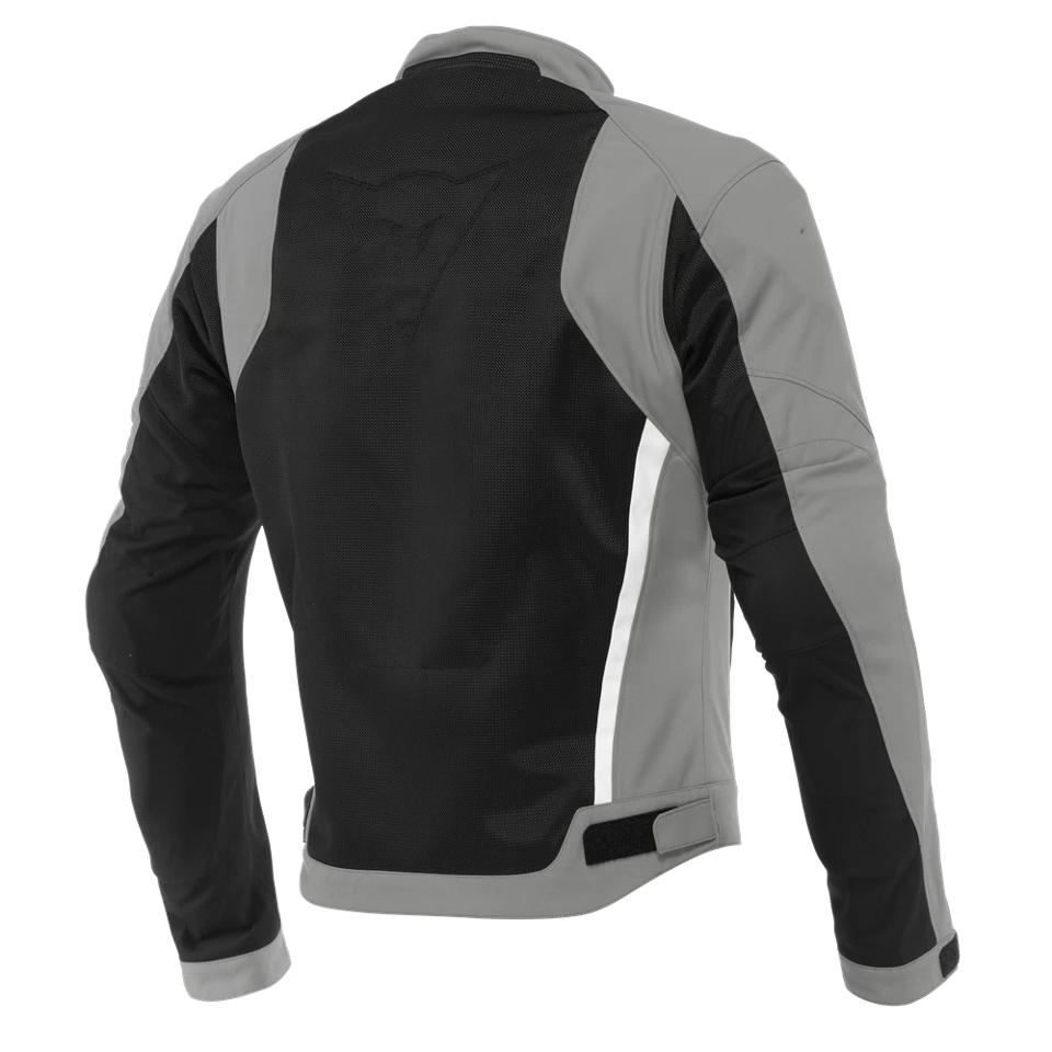 HYDRAFLUX 2 AIR D-DRY® - GIACCA MOTO ESTIVA IMPERMEABILE UOMO Dainese BLACK- CHARCOAL GREY