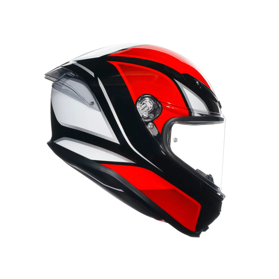 K6 S E2206 INTEGRALE/FULL FACE AGV HYPHEN BLACK/RED/WHITE