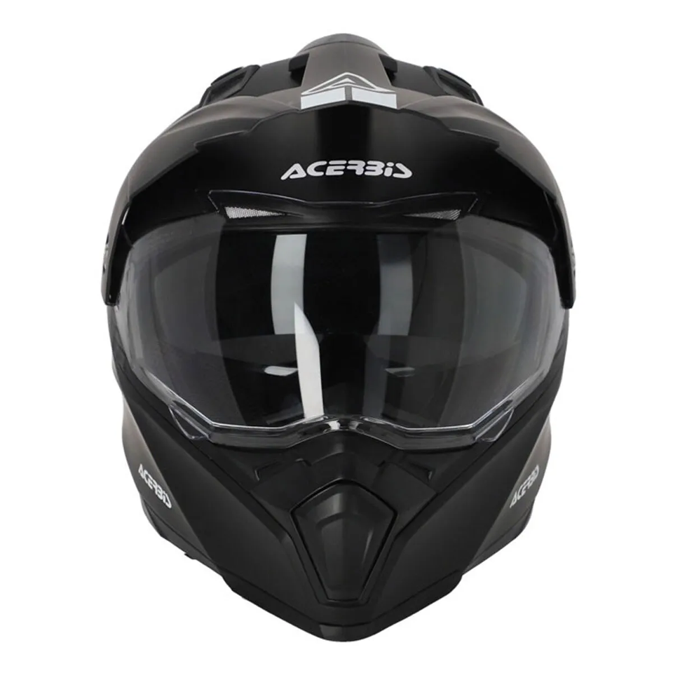 CASCO INTEGRALE ADVENTURE FLIP FS-606 22-06 ACERBIS NERO OPACO