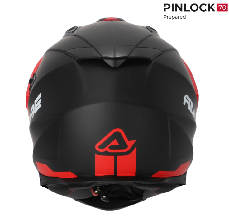 CASCO INTEGRALE ADVENTURE FLIP FS-606 22-06 ACERBIS GRIGIO/ROSSO