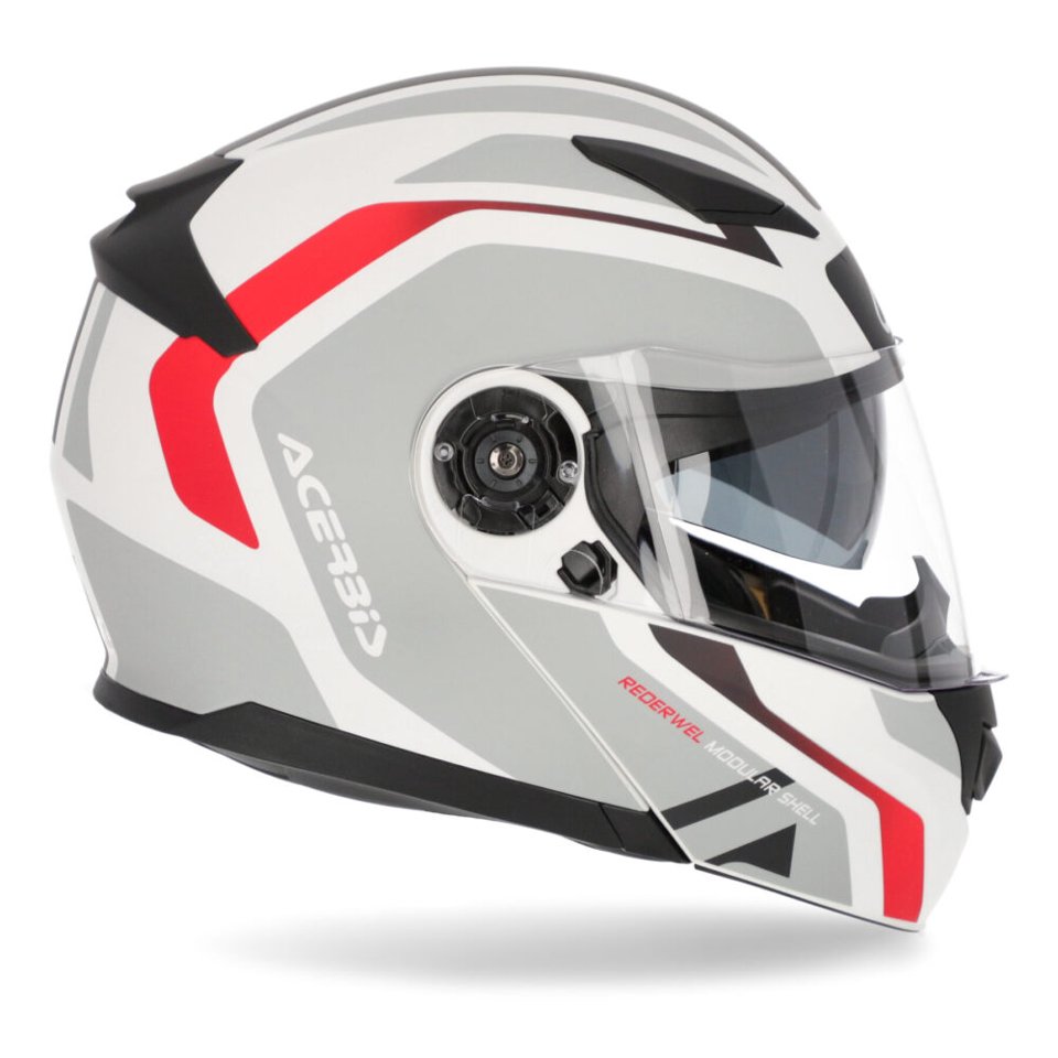 CASCO MODULARE REDERWEL P\J ACERBIS BIANCO/ROSSO