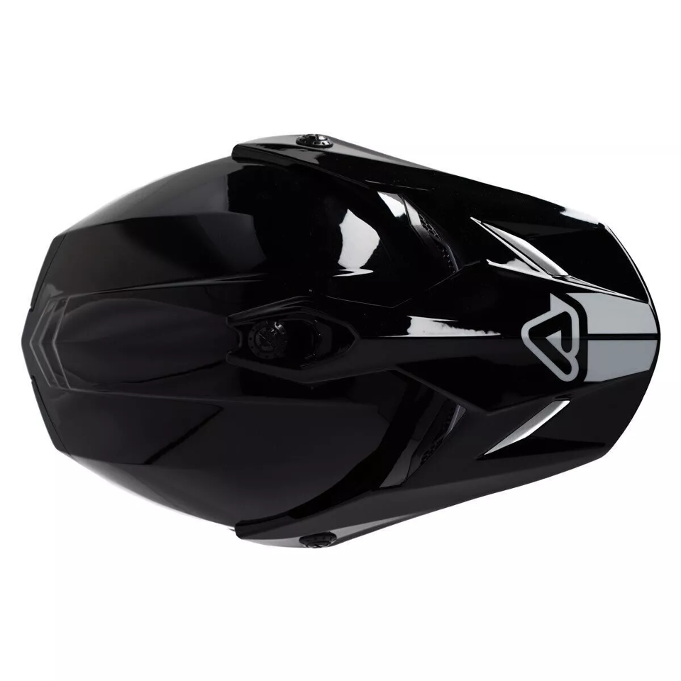 CASCO INTEGRALE ADVENTURE E OFFROAD DA BAMBINO RIDER JUNIOR ACERBIS NERO