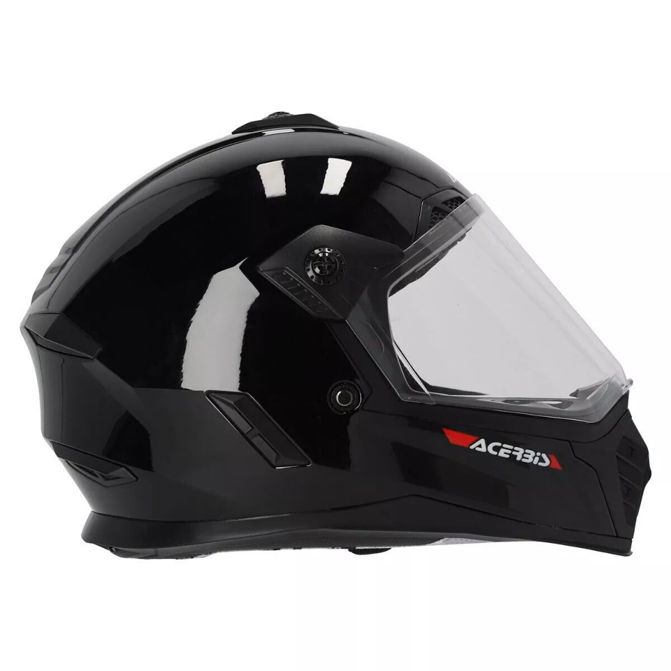 CASCO INTEGRALE ADVENTURE E OFFROAD DA BAMBINO RIDER JUNIOR ACERBIS NERO