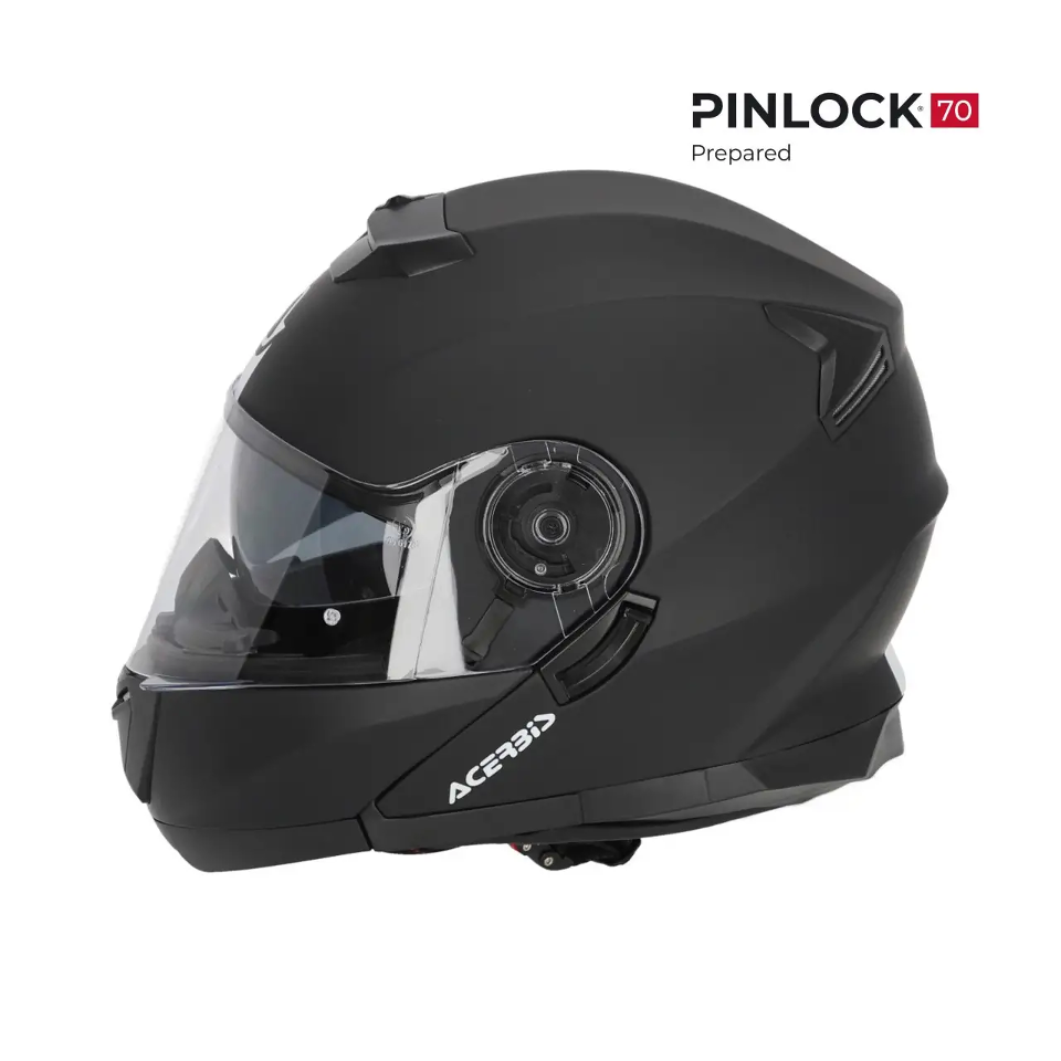 CASCO MODULARE SEREL 22-06 ACERBIS NERO OPACO