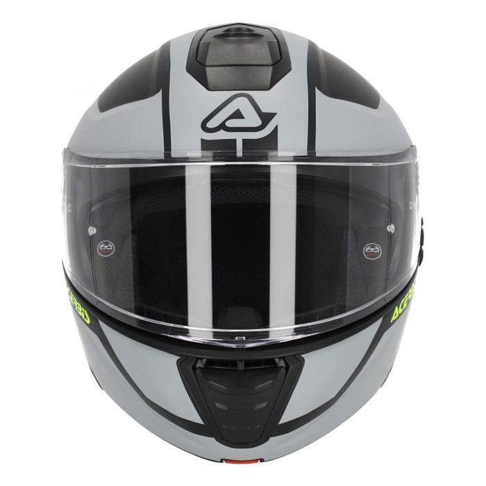 CASCO MODULARE TDC 22-06 ACERBIS GREY - YELLOW