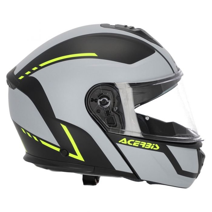 CASCO MODULARE TDC 22-06 ACERBIS GREY - YELLOW