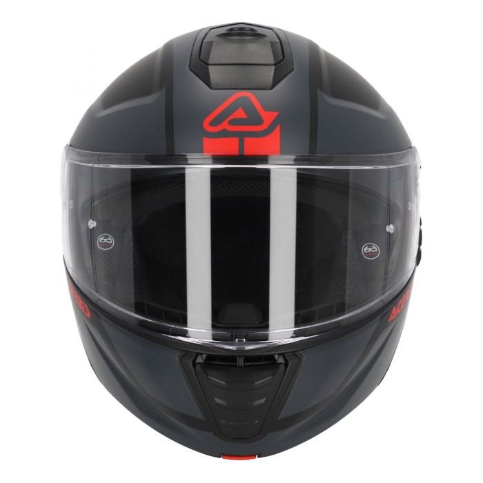 CASCO MODULARE TDC 22-06 ACERBIS GRIGIO - NERO - ROSSO