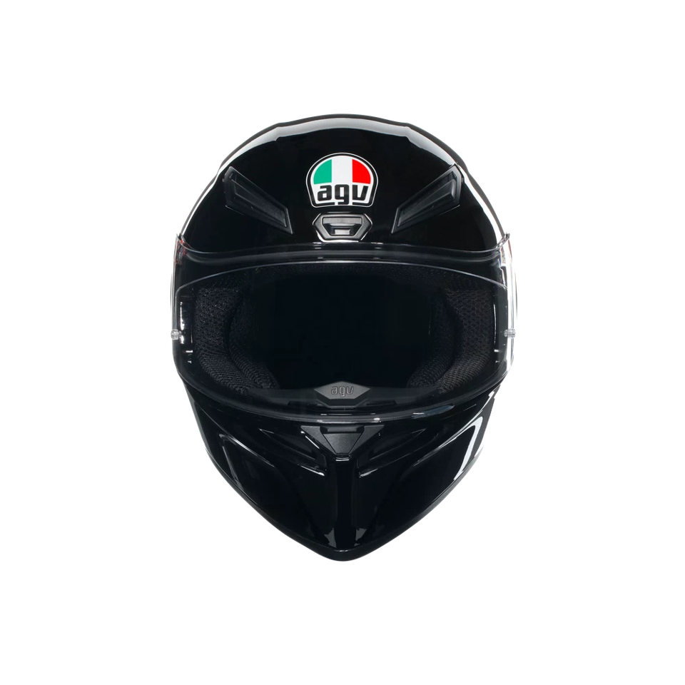 K1-S CASCO MOTO INTEGRALE AGV MONO BLACK GLOSS